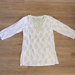 Rikshaw Design white paisley print tunic